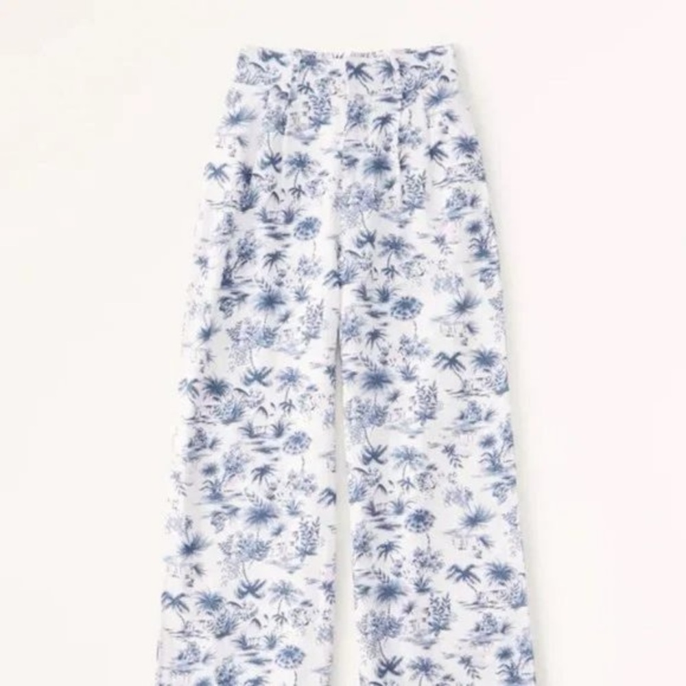 Abercrombie Linen Tailored Pants